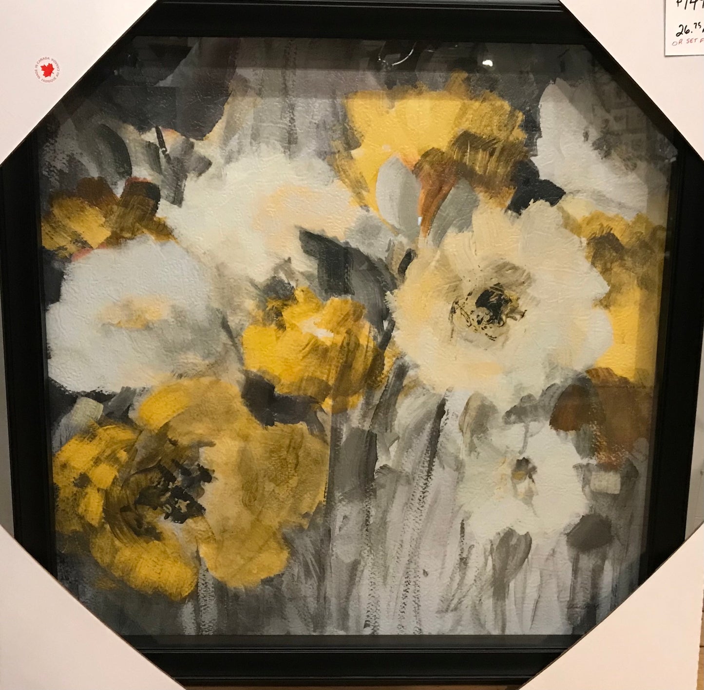 Floral Metal Frame #2 Print 26.75" x 26.75"