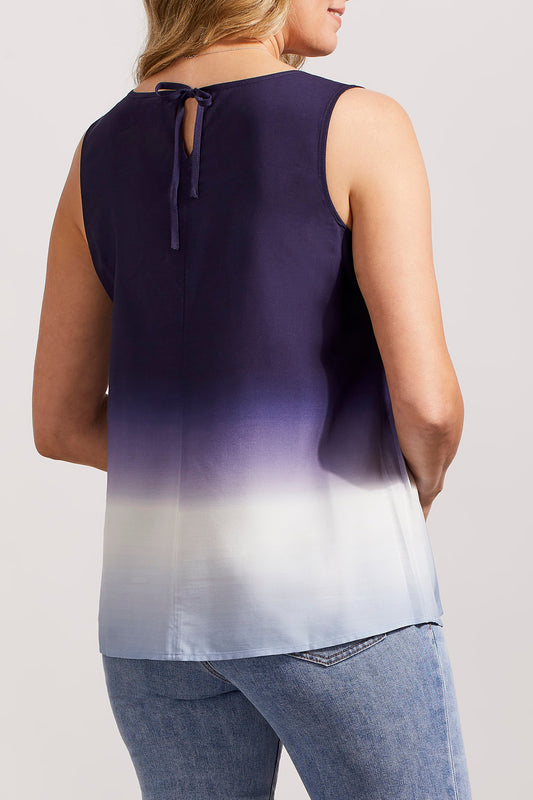 TieDye Swing Blouse 7271O Nautical