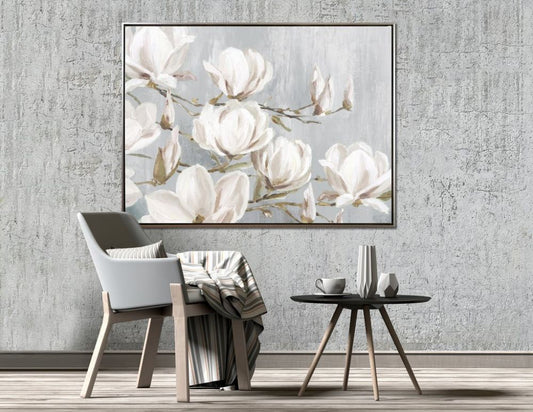 White Magnolia 36x48 AFEG402