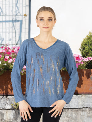 FOIL PRINT TOP