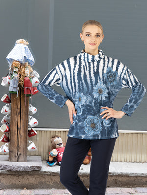 FLOWER PRINT TOP