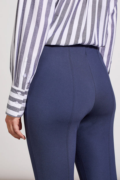 Pull On Ankle Pant - Sapphire - 1545O