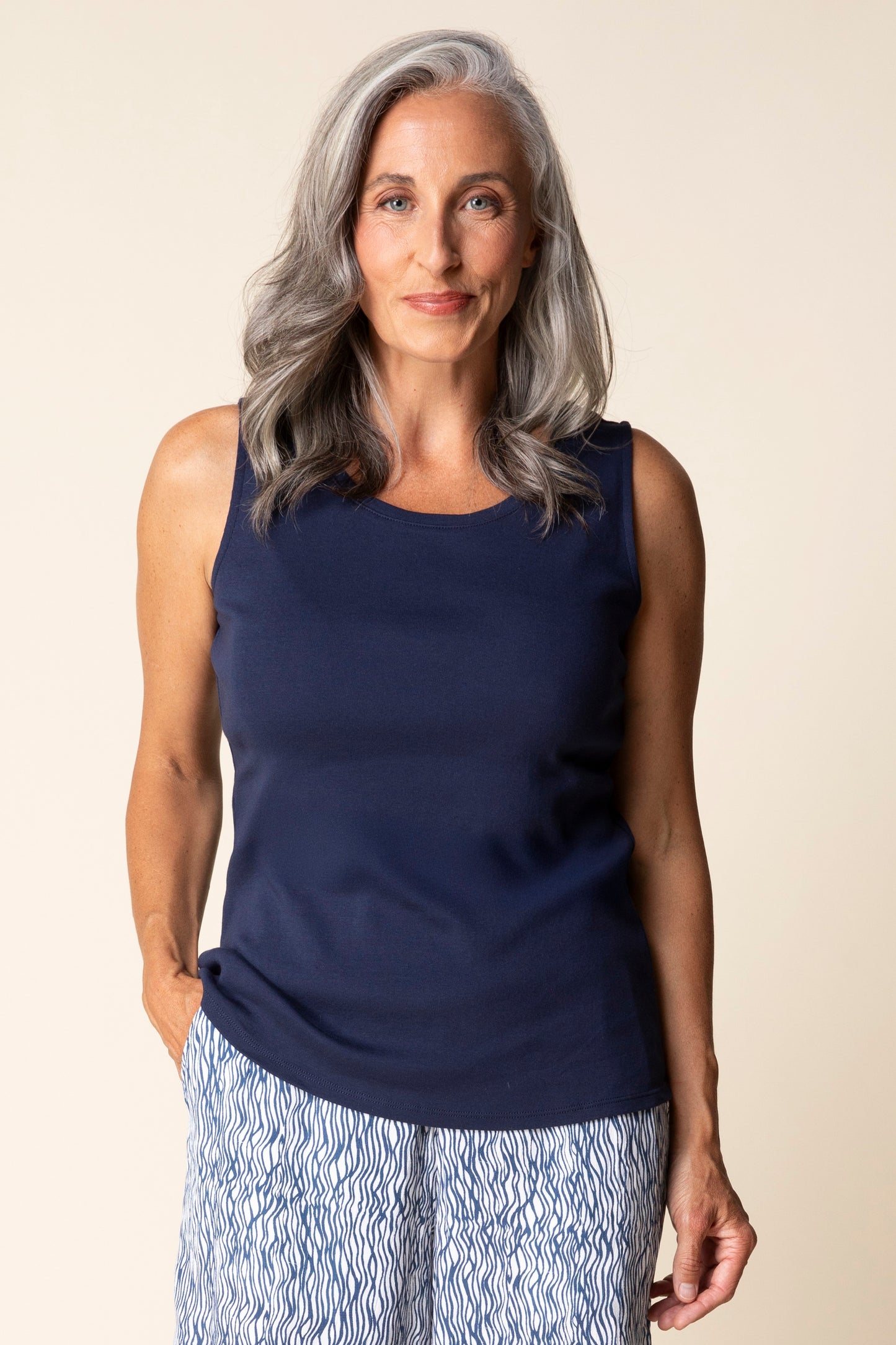 Navy Everyday Layering Tank