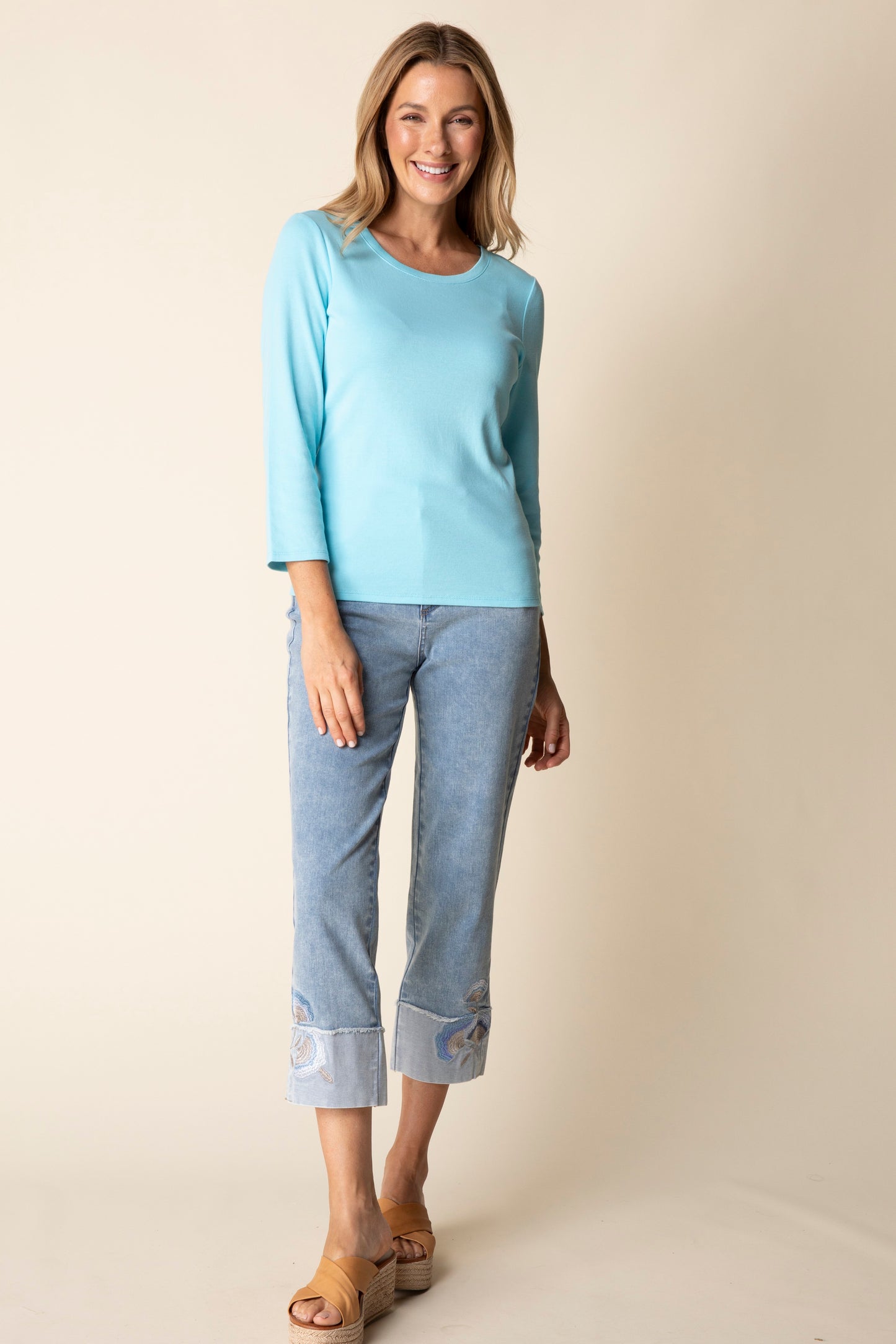 Topaz Everyday Crew Neck Tee