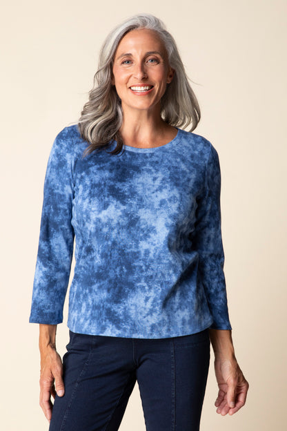 Indigo Everyday Crew Neck Tee