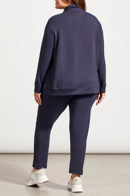 L/S Funnel Neck-Top-Night Sky-1875O