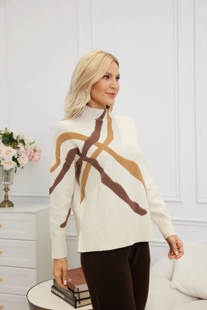 Addison's Texture Sweater Vanilla