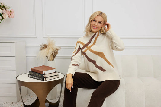Addison's Texture Sweater Vanilla