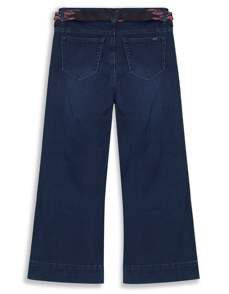 ROBIE - HIGH WAIST WITH BELT / ANKLE PANT / FLARE LEG