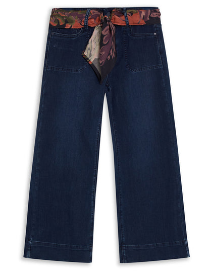 ROBIE - HIGH WAIST WITH BELT / ANKLE PANT / FLARE LEG