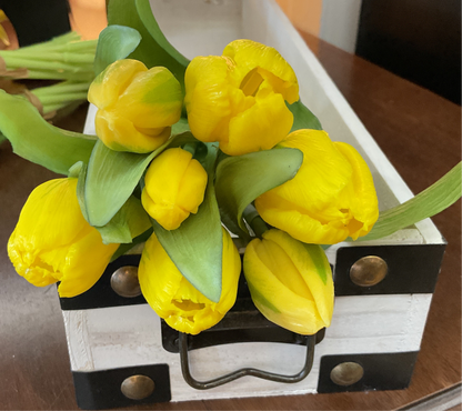 12” Fresh Touch Tulip - Yellow