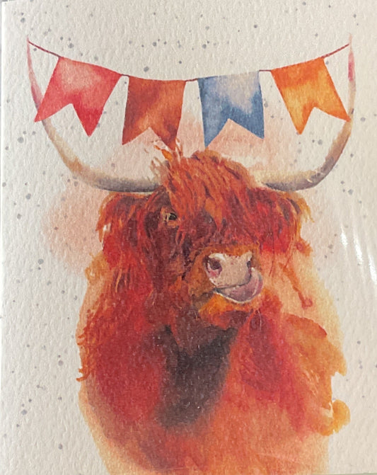 Holy Cow Enclosure Card