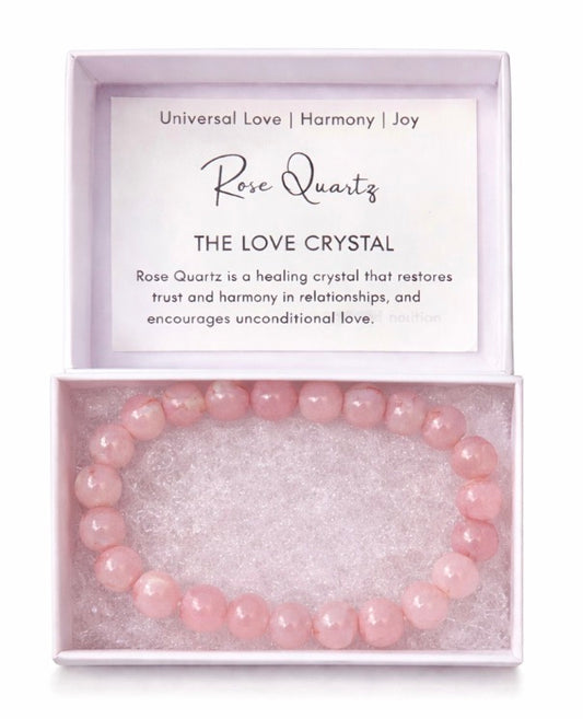 Rose Quartz Gemstone Bracelet