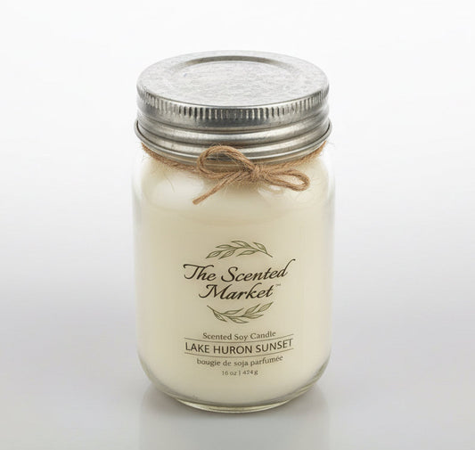 Lake Huron Sunset - Soy Wax Candle 16oz
