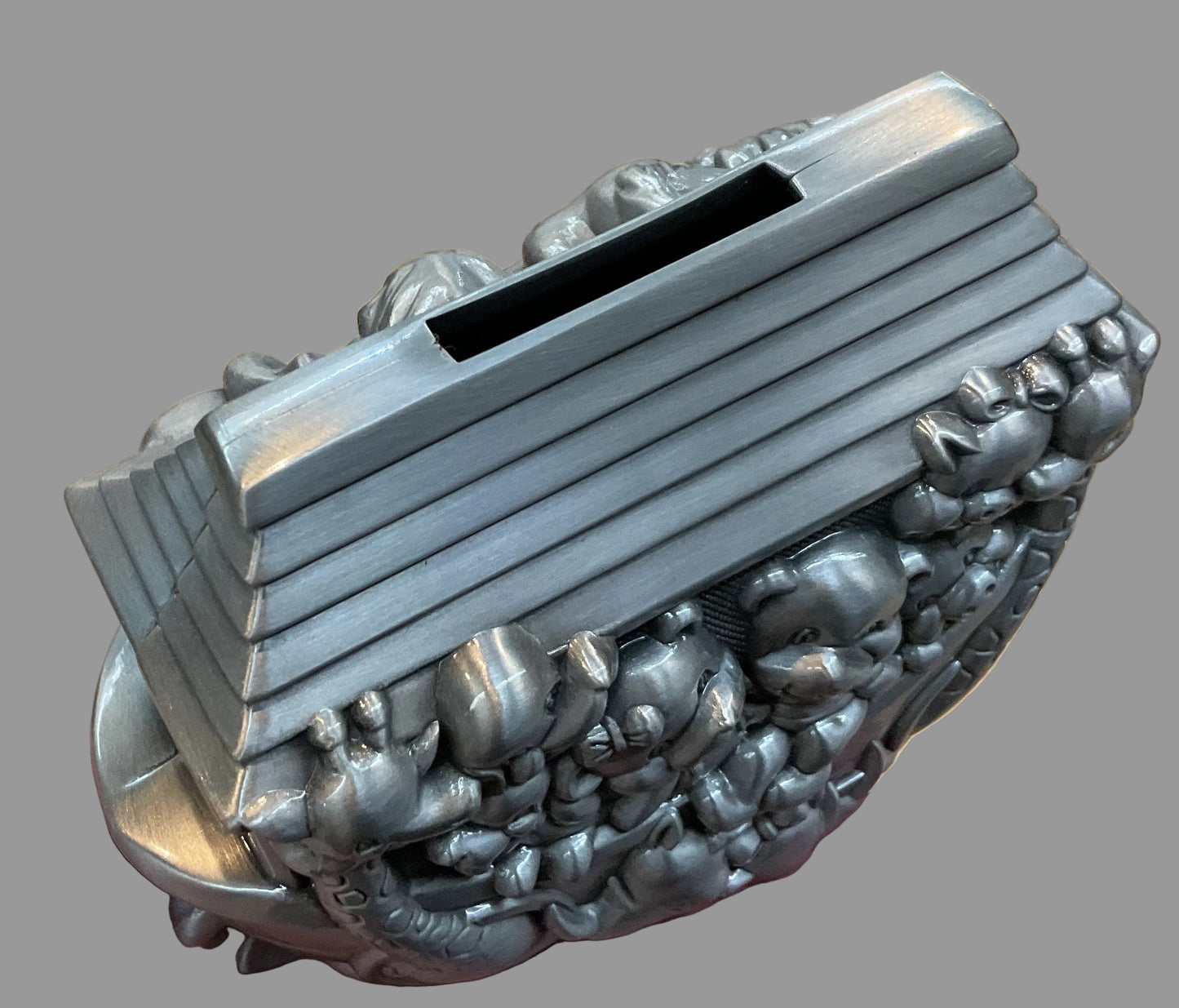 Pewter Noah's Ark Money Bank - CN2537