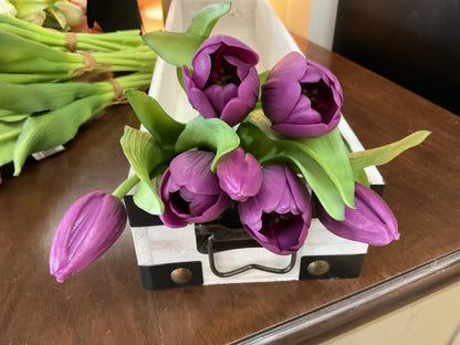 12” Fresh Touch Tulip - Purple