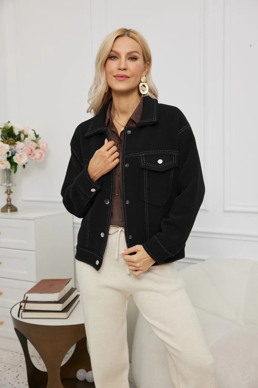 The Sherrif Jacket - BLACK
