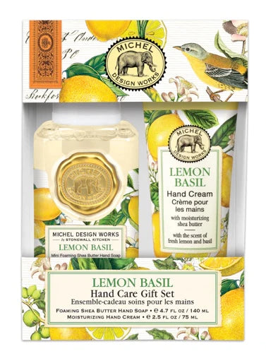 Lemon Basil Hand Care Gift Set