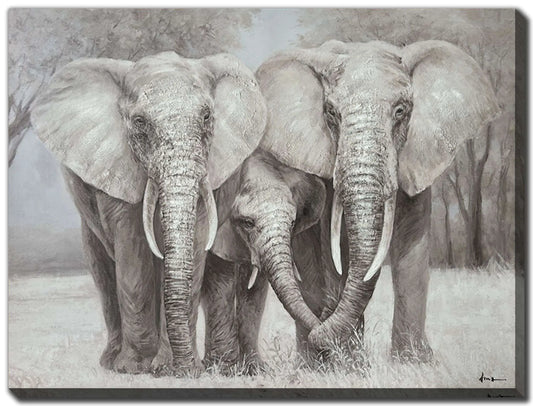 Elephant Family  CV4574   36x48