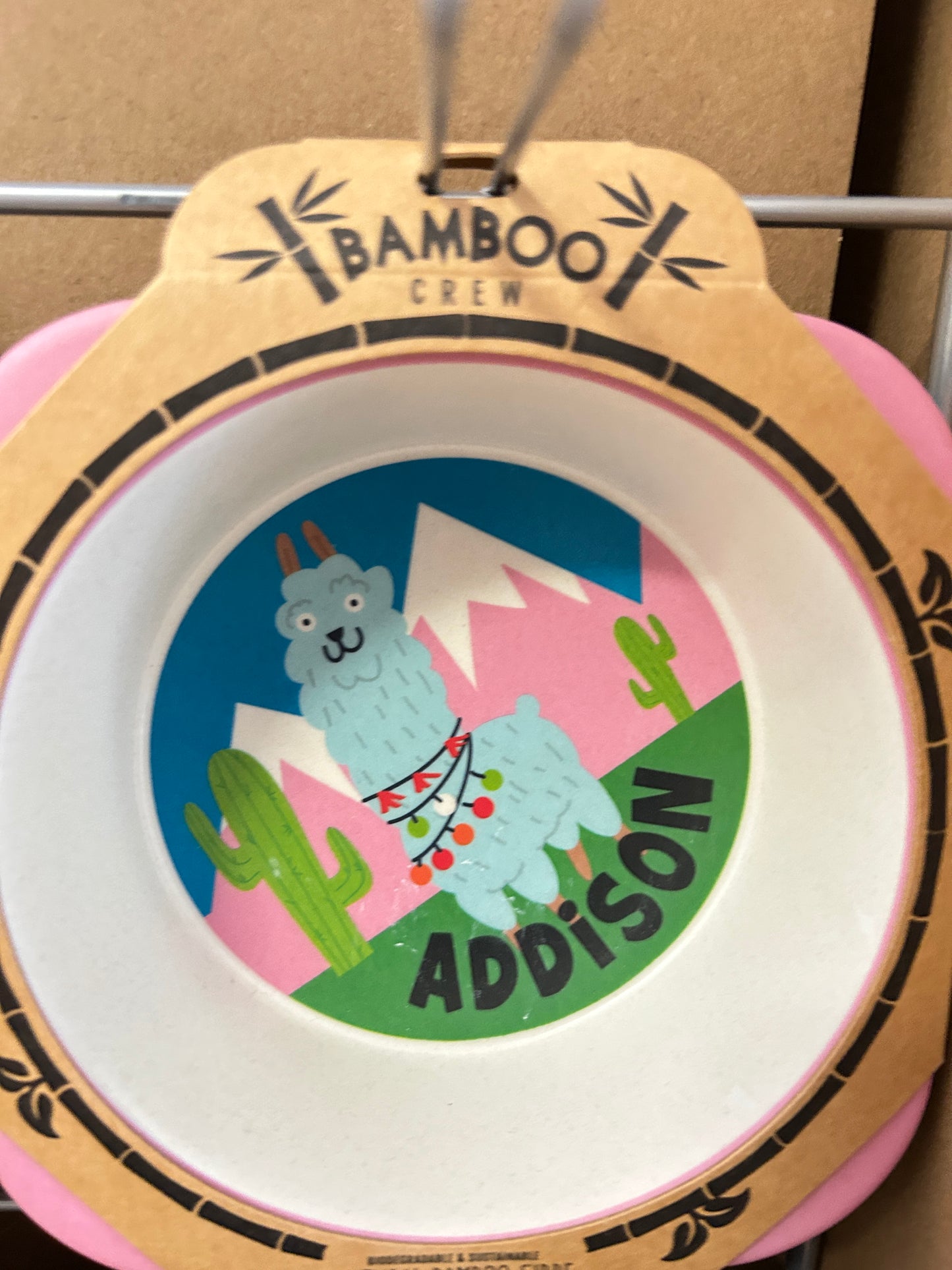 Bamboo Crew Personalized Bowls