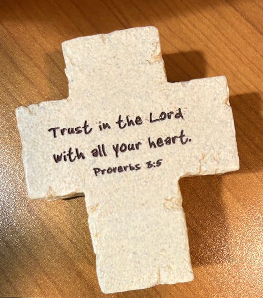 Faithstones Trust In The Lord Cross 47704