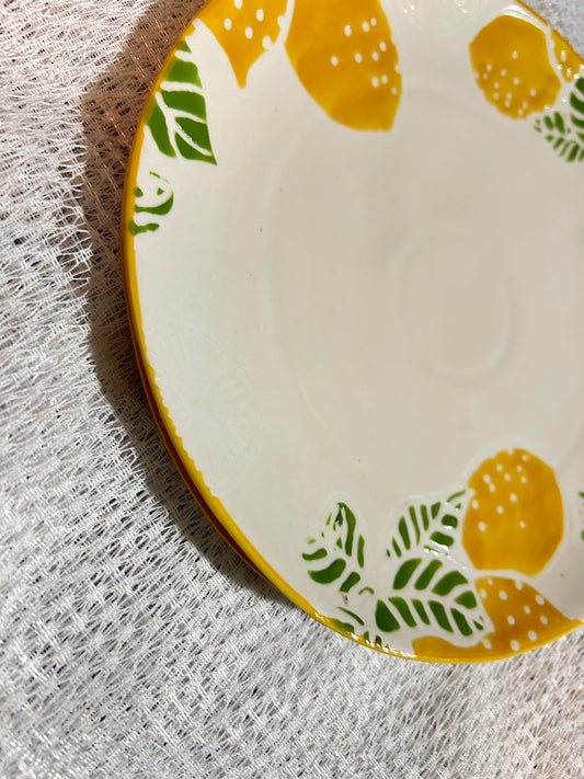 Lemon Luncheon Plate  27-meyer
