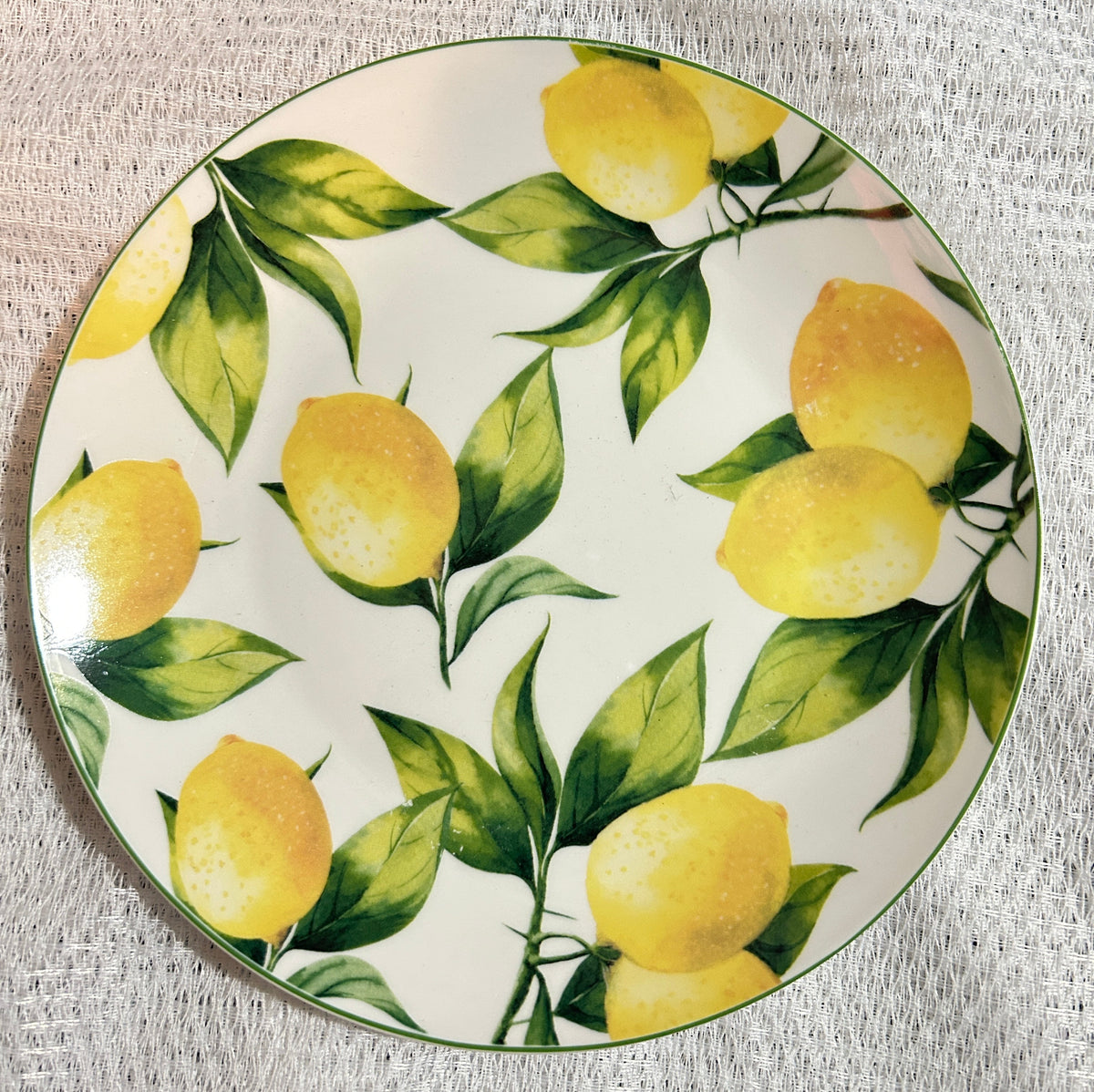 lemon lunch plate