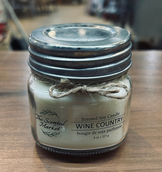 Wine Country 8oz Soy Wax Candle