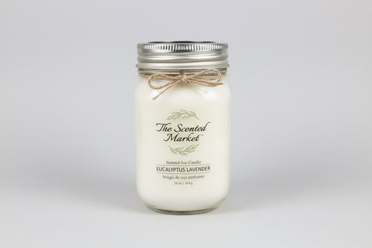 Eucalyptus Lavender - Soy Wax Candle 16oz