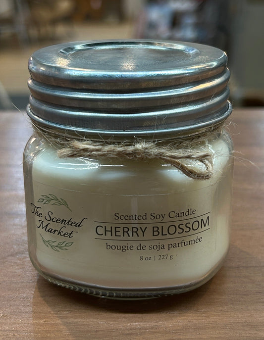 Cherry Blossom 8oz Soy Wax Candle