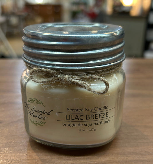 Lilac Breeze  8oz Soy Wax Candle