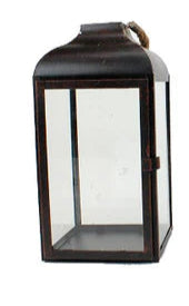 Bronze Metal Lantern Medium