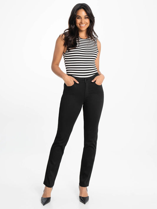 GEORGIA - MID HIGH WAIST / STRAIGHT LEG