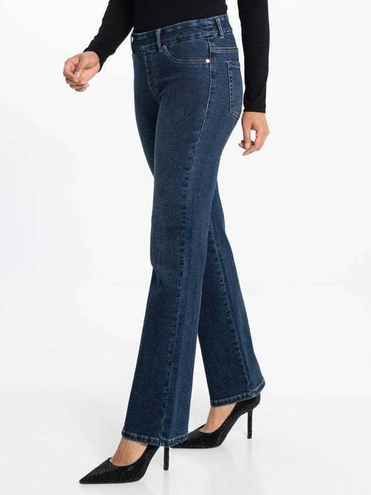 MADDIE - MID HIGH WAIST / PULL ON / STRAIGHT LEG