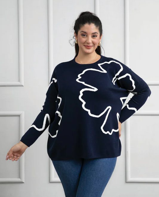 Luck Sweater - Navy