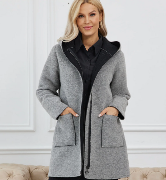 Long Jacket -  GREY