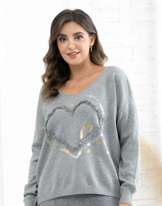 Aphrodite Sweater- GREY