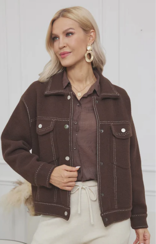 The Sherrif Jacket - Mocha