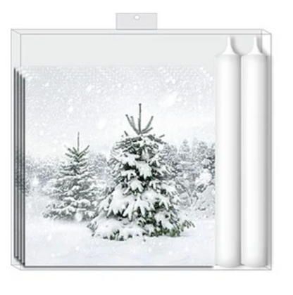 Napkin & Candle Gift Set