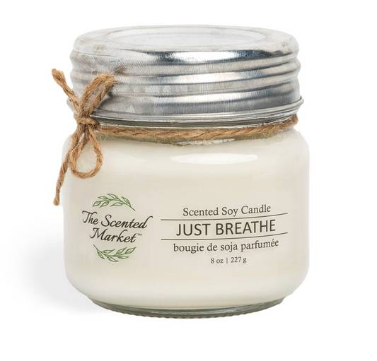 Just Breathe -  8oz Soy Wax Candle