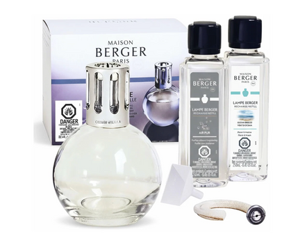 Round Clear Lampe Gift Set