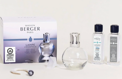 Round Clear Lampe Gift Set