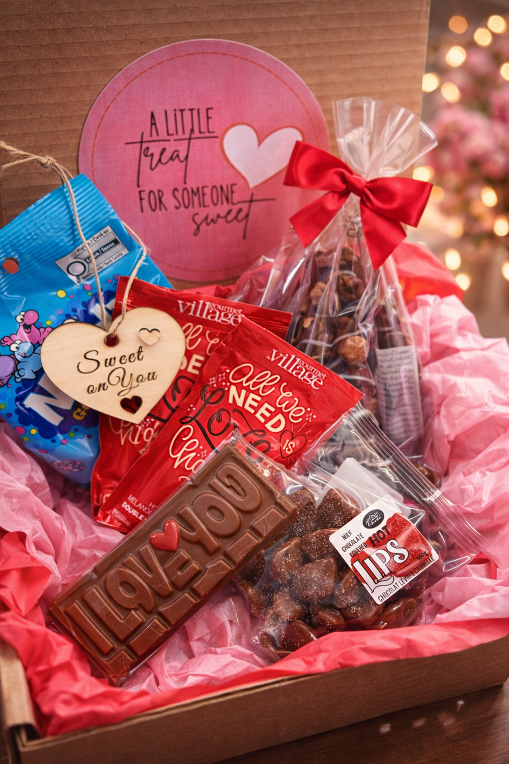 💘 Sweet on You – Valentine Treat Box