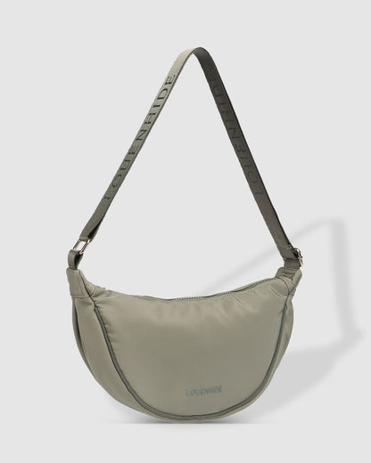 Sylvia Nylon Sling Bag - Khaki