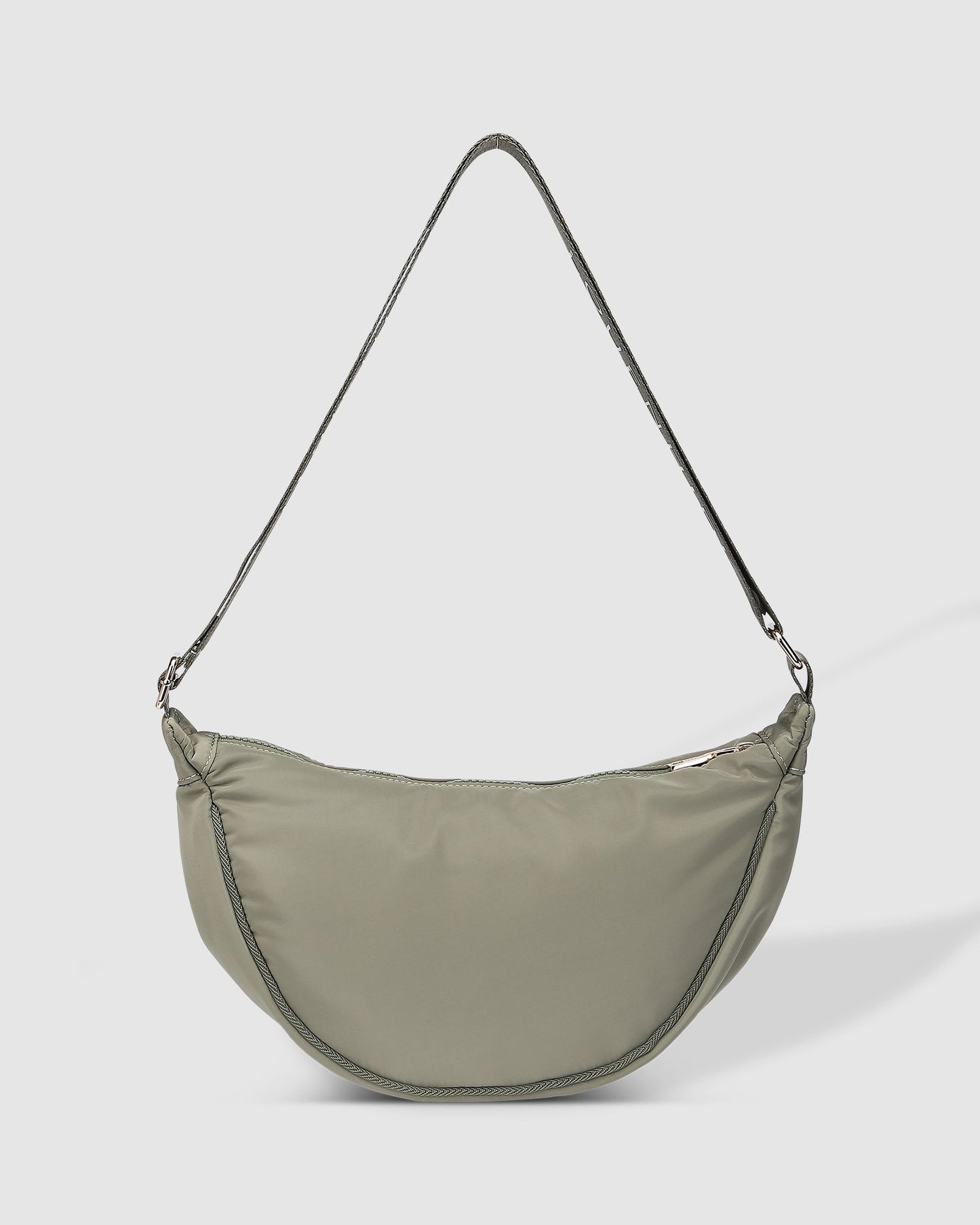 Sylvia Nylon Sling Bag - Khaki