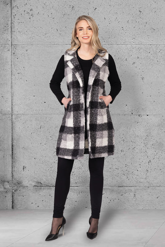 LONG VEST JACKET V4866