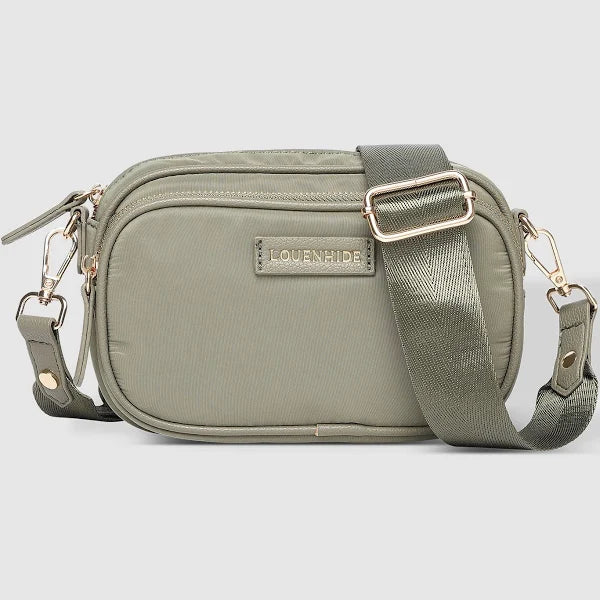 Cali Nylon Crossbody Bag Black