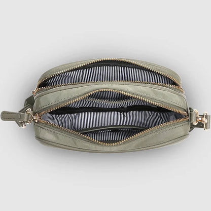 Cali Nylon Crossbody Bag Black