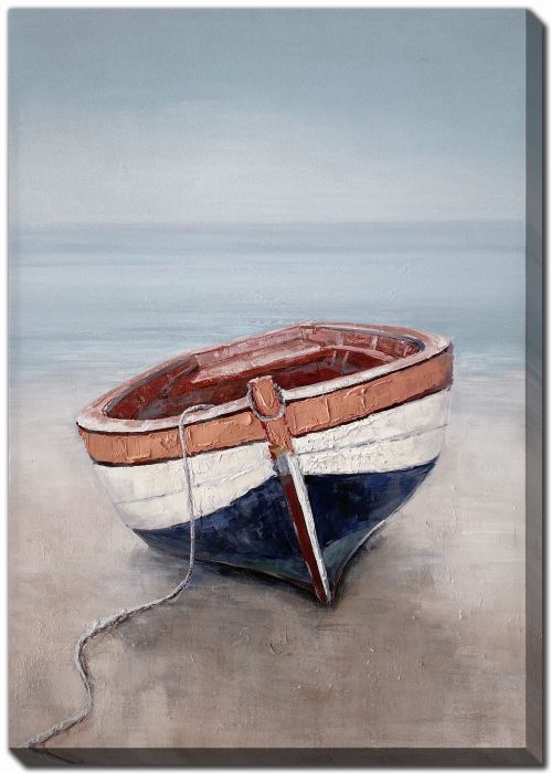 Canoe on Shore 28 x 40