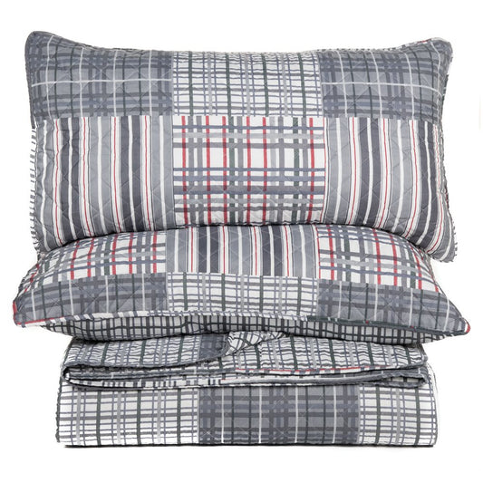 3 Piece -Daryl Quilt 5145114  SUPER KING